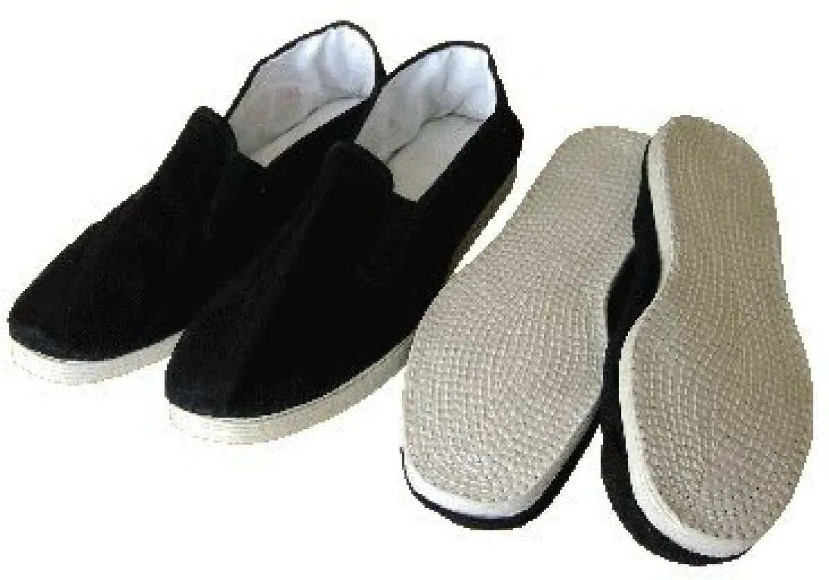 Tai chi shoes with cotton sole