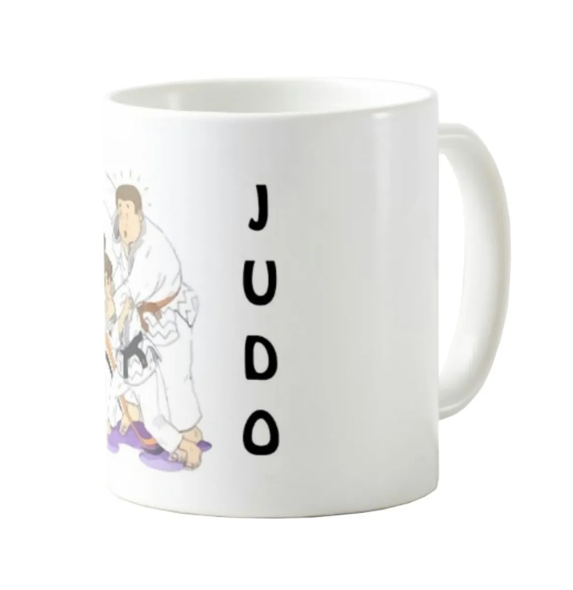 Taza de lanzamiento de hombro de judo