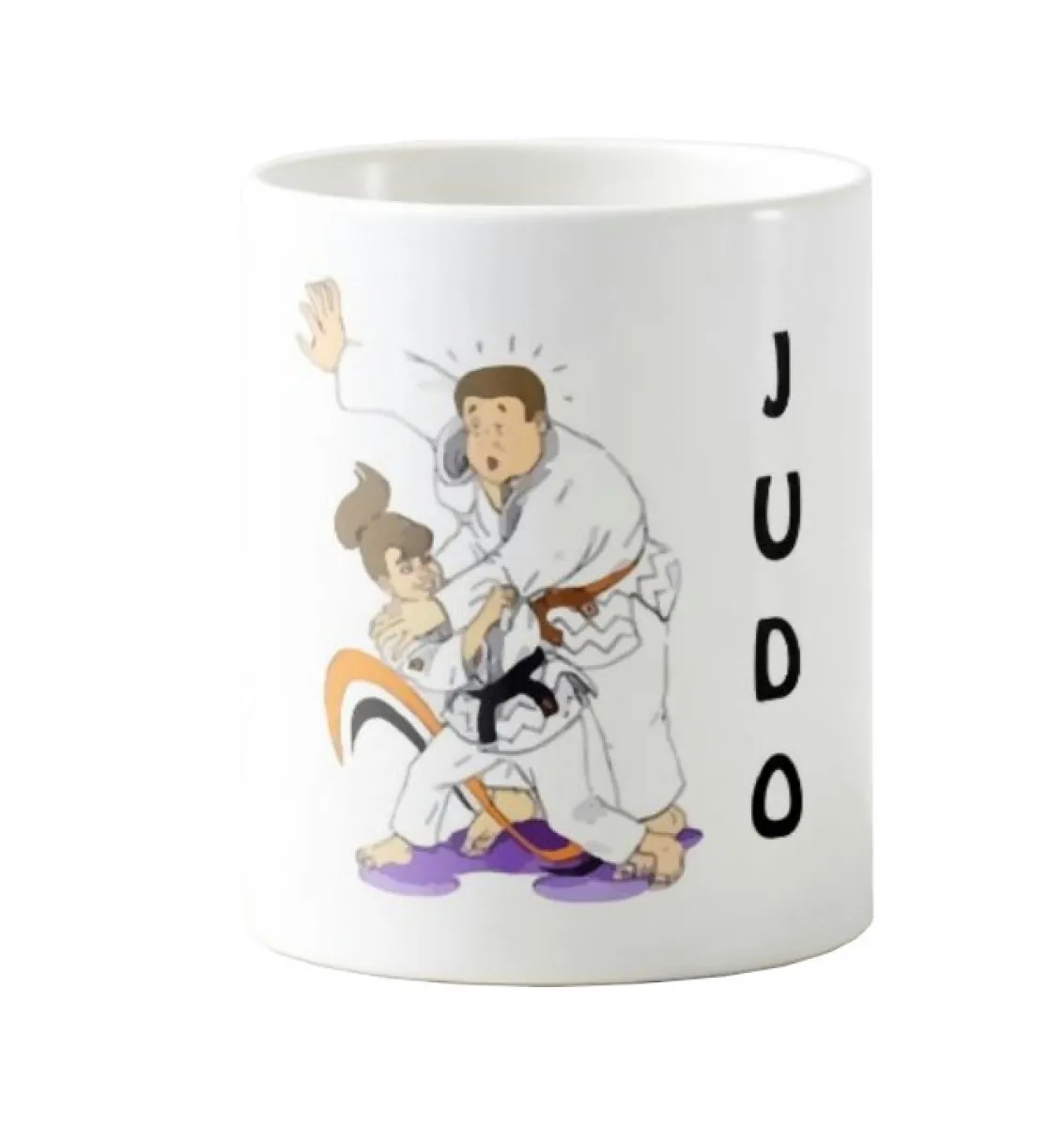 Taza - Taza de cafe - Taza con hombro de judo