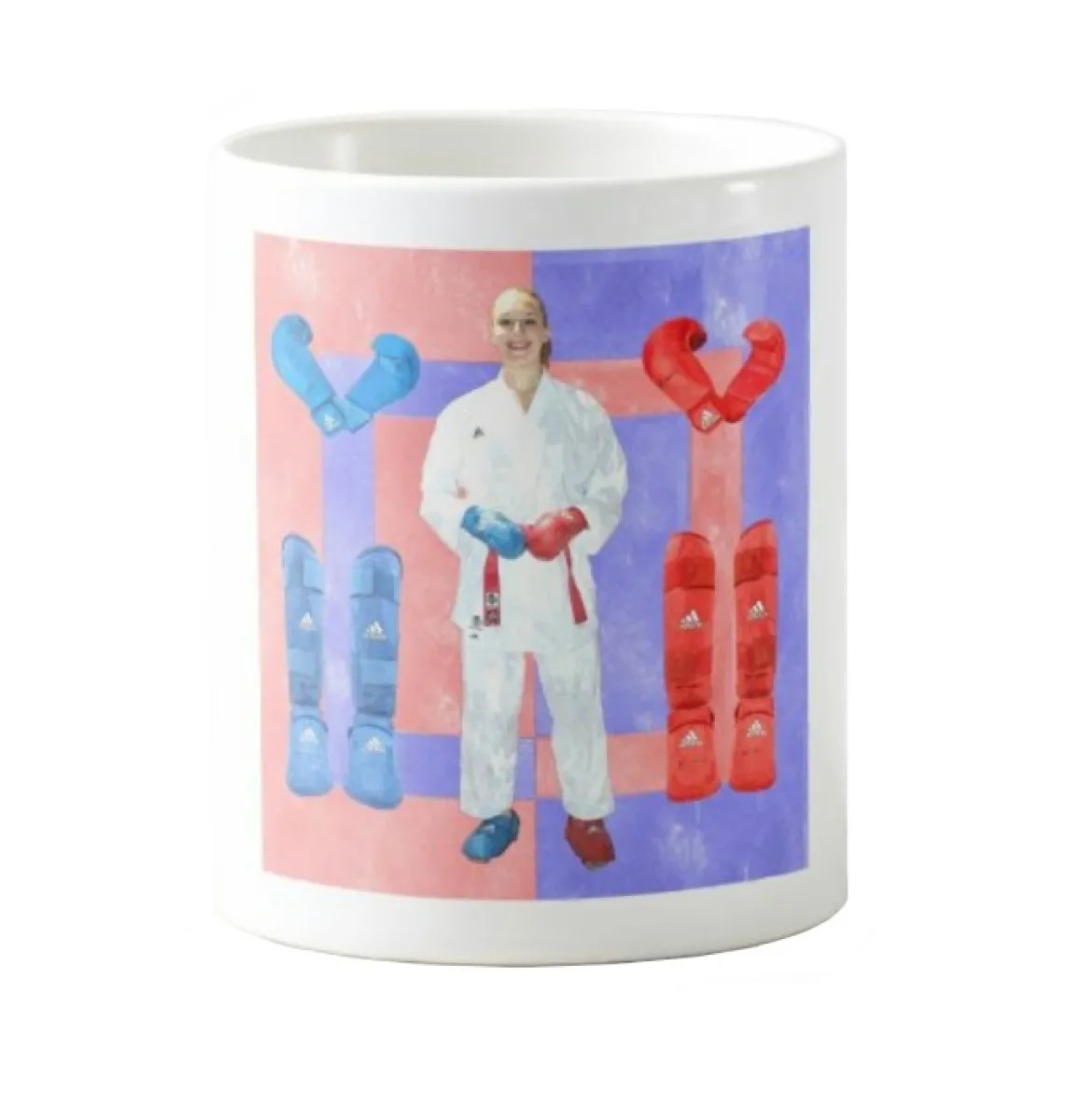 Becher - Kaffeetasse - Tasse Karate Kumite