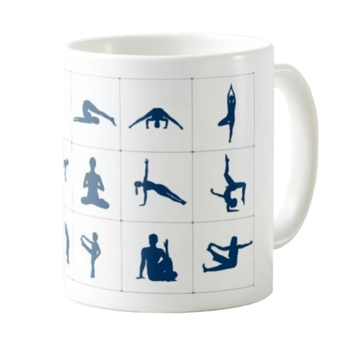 Mug - Coffee mug - Cup yoga exercises
