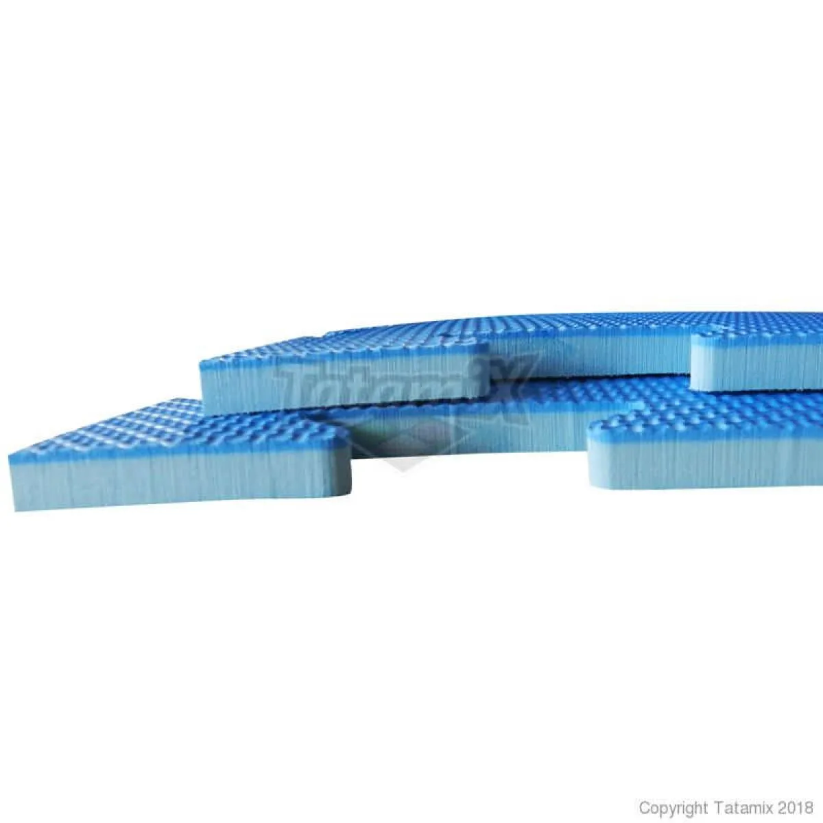 Puzzle mat R10X blue 100 cm x 100 cm x 1 cm