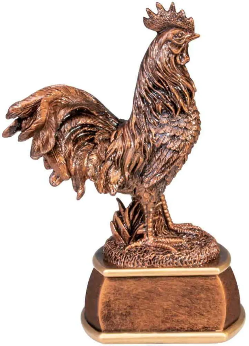 Trophy Rooster trophy, approx. 22 cm