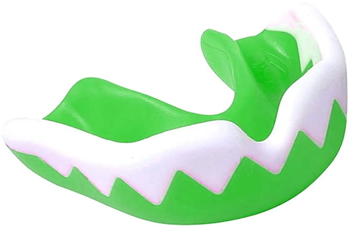 Protección dental Shark Razor verde senior
