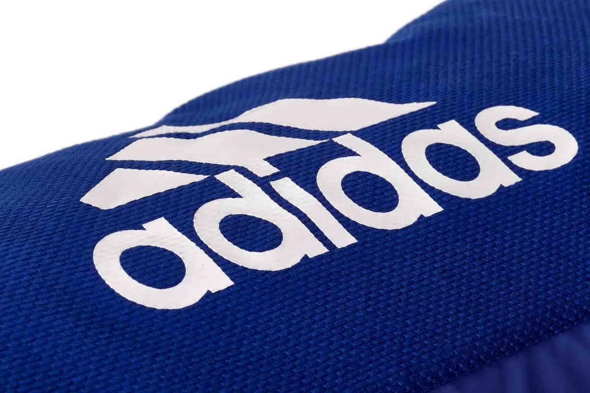 adidas Bigzip Judo Tasche blau, Gr. L Logo