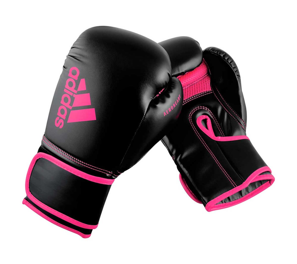 Boxhandschuhe Hybrid 80 schwarz-pink adidas