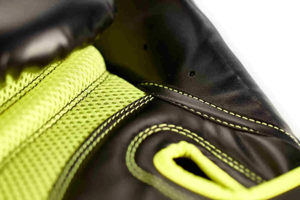 adidas Boxing Gloves Hybrid 80 black-yellow
