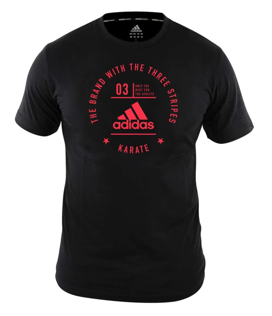 adidas Community T-Shirt Karate black/red
