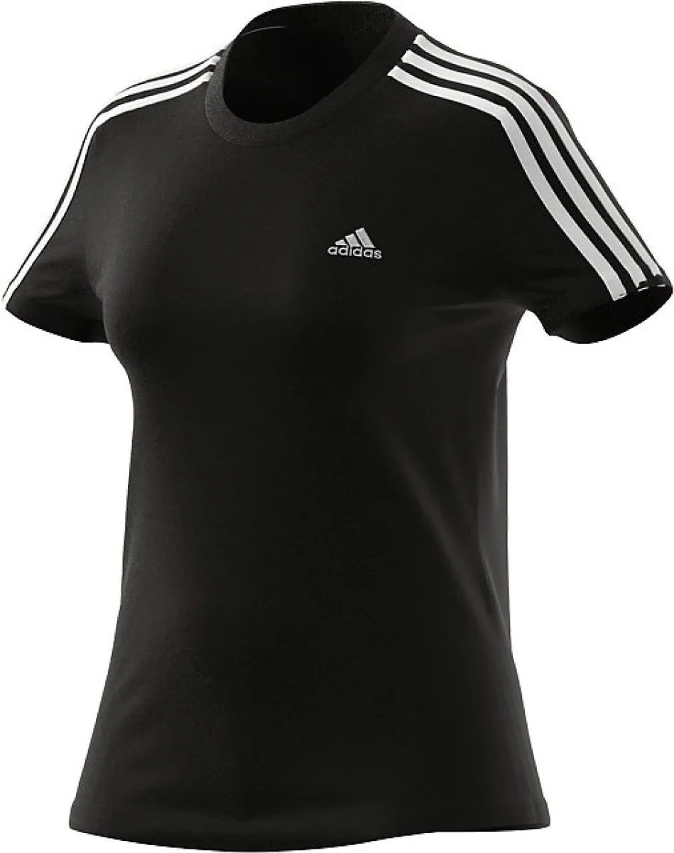 adidas Damen T-Shirt 3S schwarz