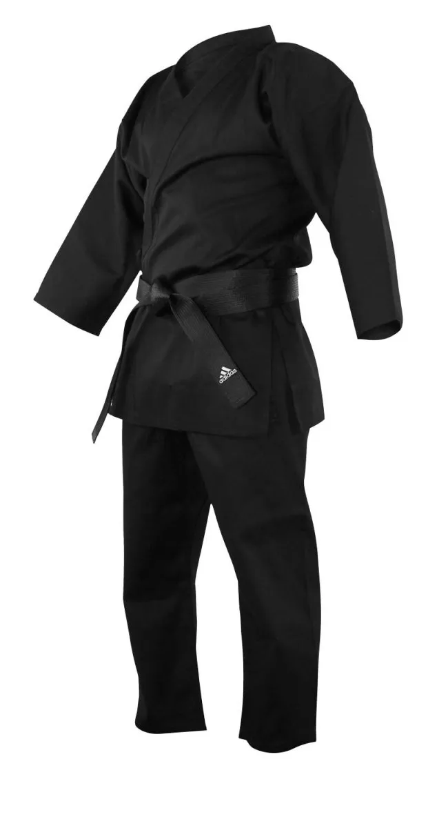 Adidas Traje Artes Marciales Bushido negro | Traje Karate