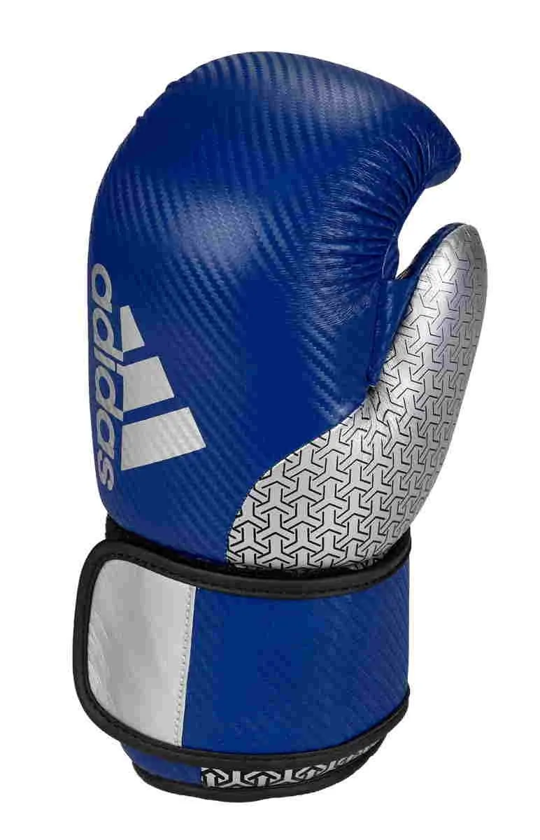 Guantes adidas Pro Point Fighter 300 Kickboxing azul|plata