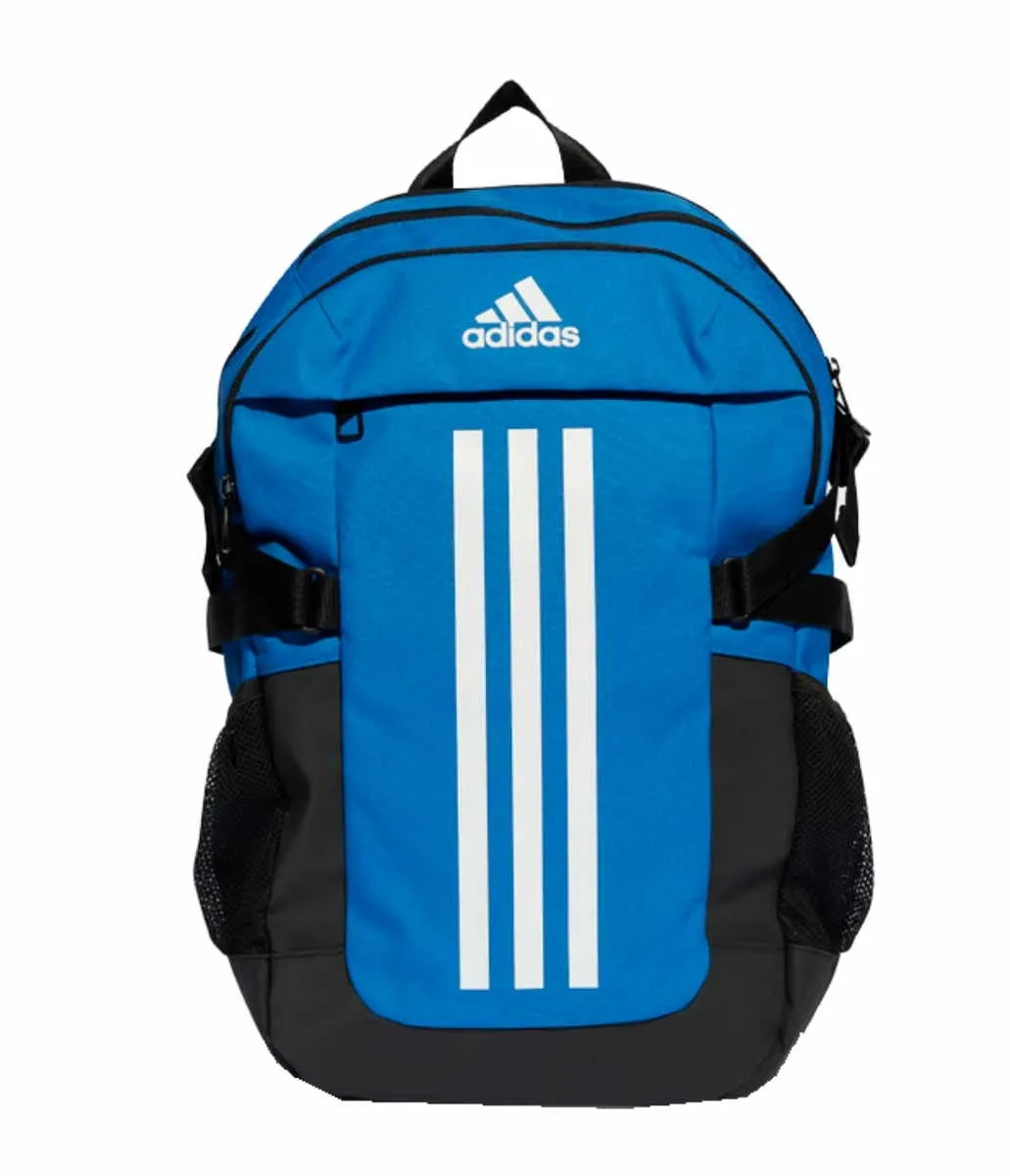 adidas Power Backpack royal blue with black