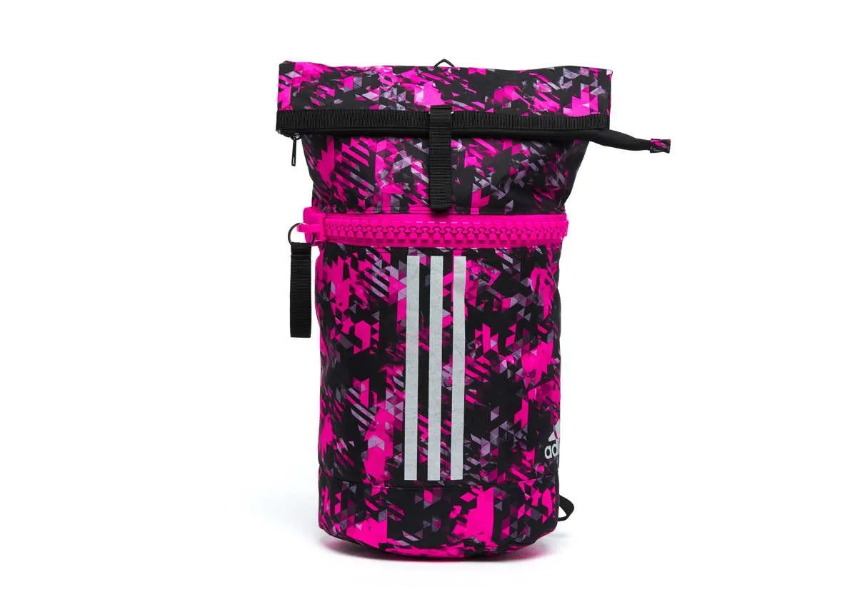 adidas duffel bag - sports backpack camouflage pink