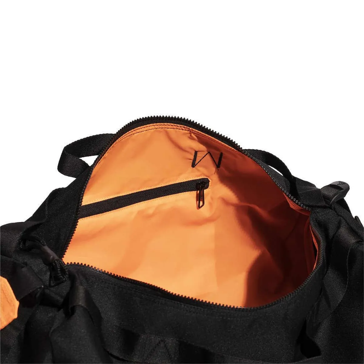 bolsa de deporte adidas negro|naranja neón
