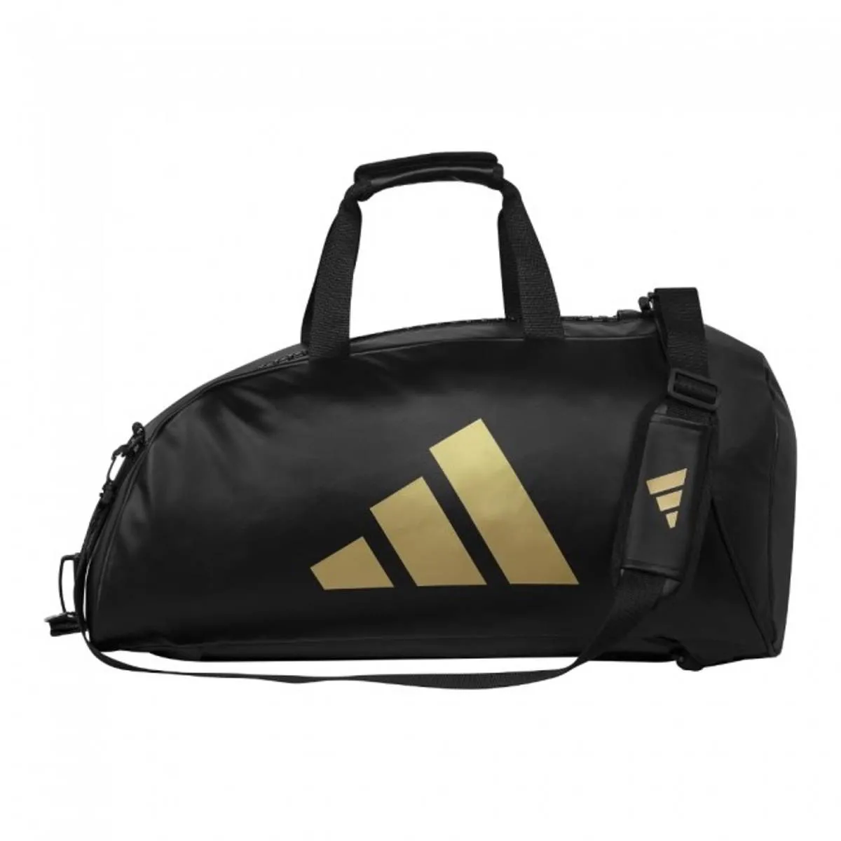adidas sports bag sports rucksack black/gold imitation leather