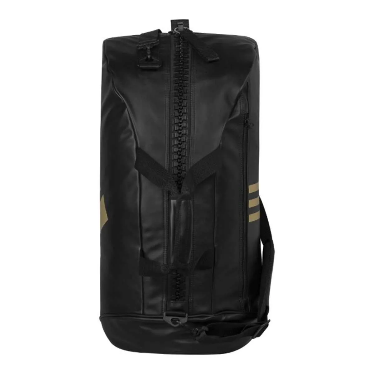 adidas bolsa de deporte - mochila deportiva imitación cuero negro/oro
