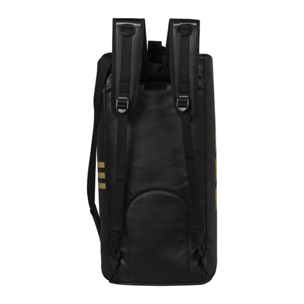 adidas sports bag - sports rucksack imitation leather black/gold