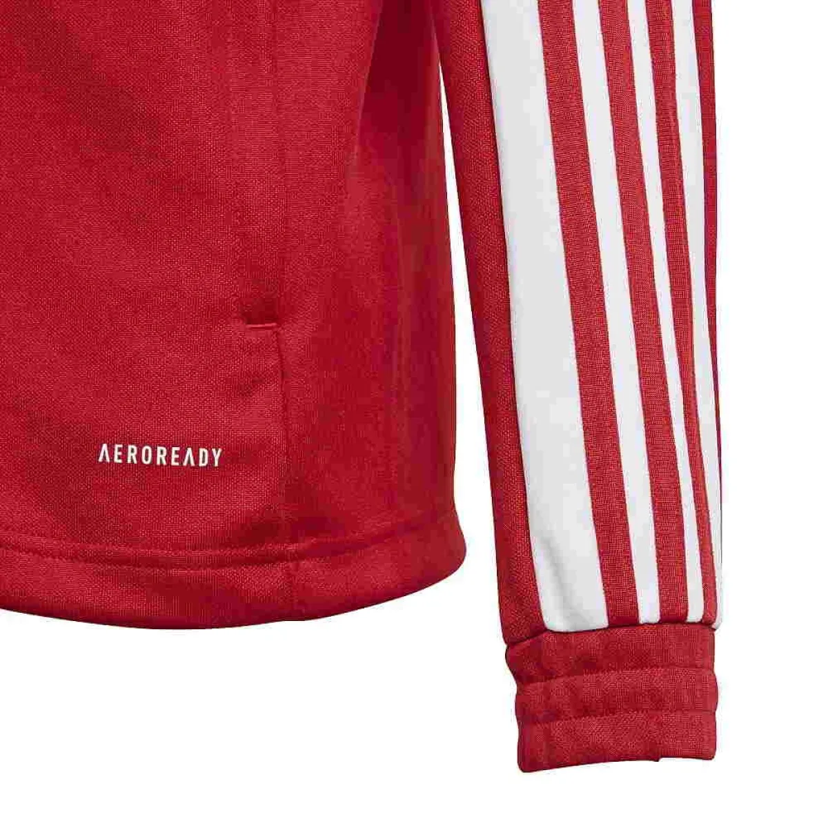 adidas Squadra 21 Kinder Trainingsjacke rot/weiß