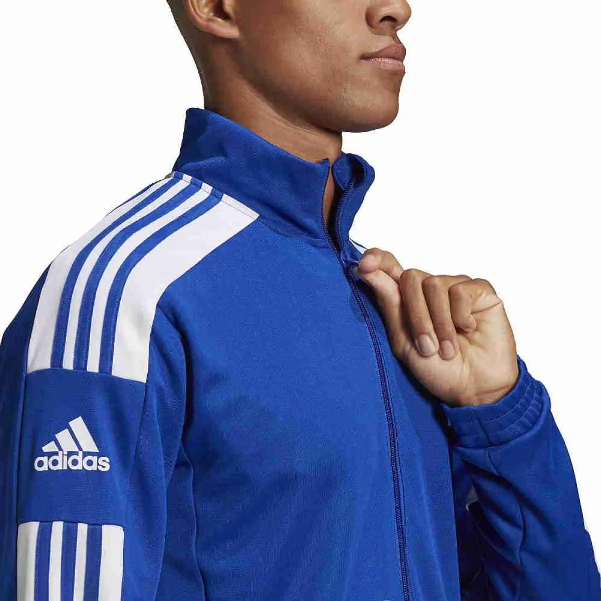 adidas Squadra 21 Trainingsjacke blau/weiß