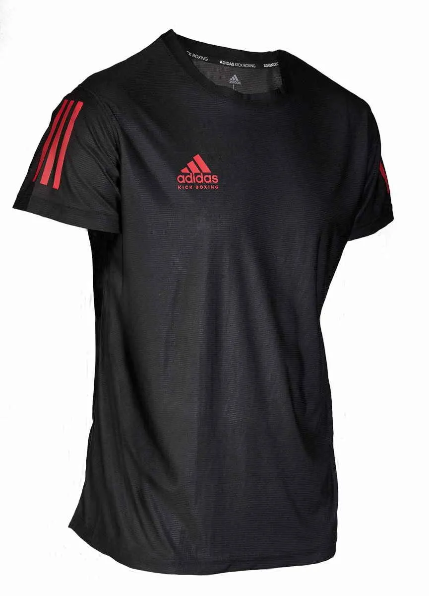 adidas T-Shirt Kick Boxing schwarz | rot