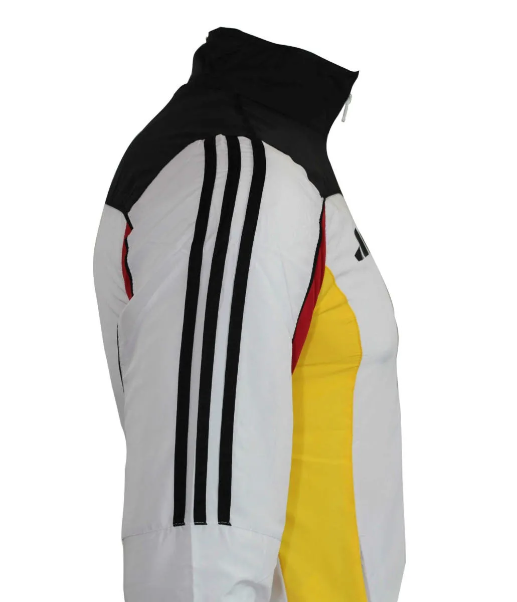 adidas Trainingsjacke Deutschland weiß / schwarz rot gelb