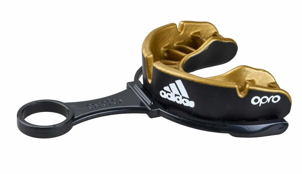 Protector bucal adidas Opro Gold senior negro