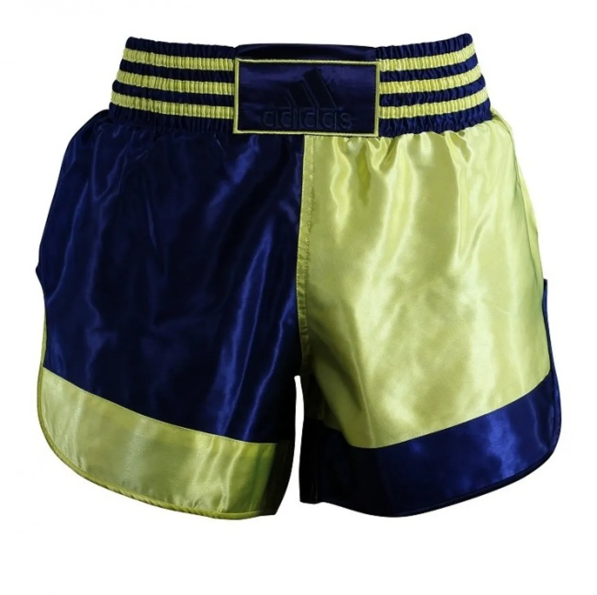 adidas Kickbox Short gelb/blau Vorderseite