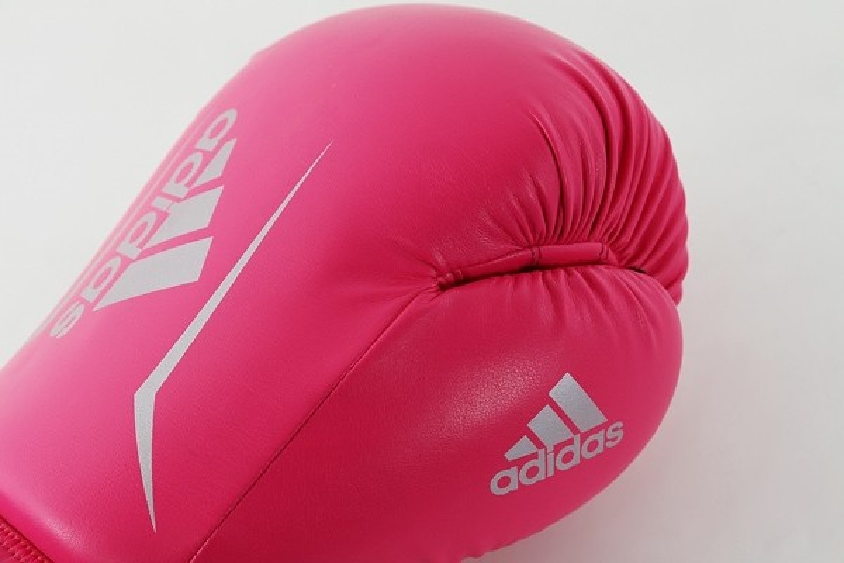 adidas Boxhandschuhe Speed 50 | Kinderboxhandschuhe pink/silber