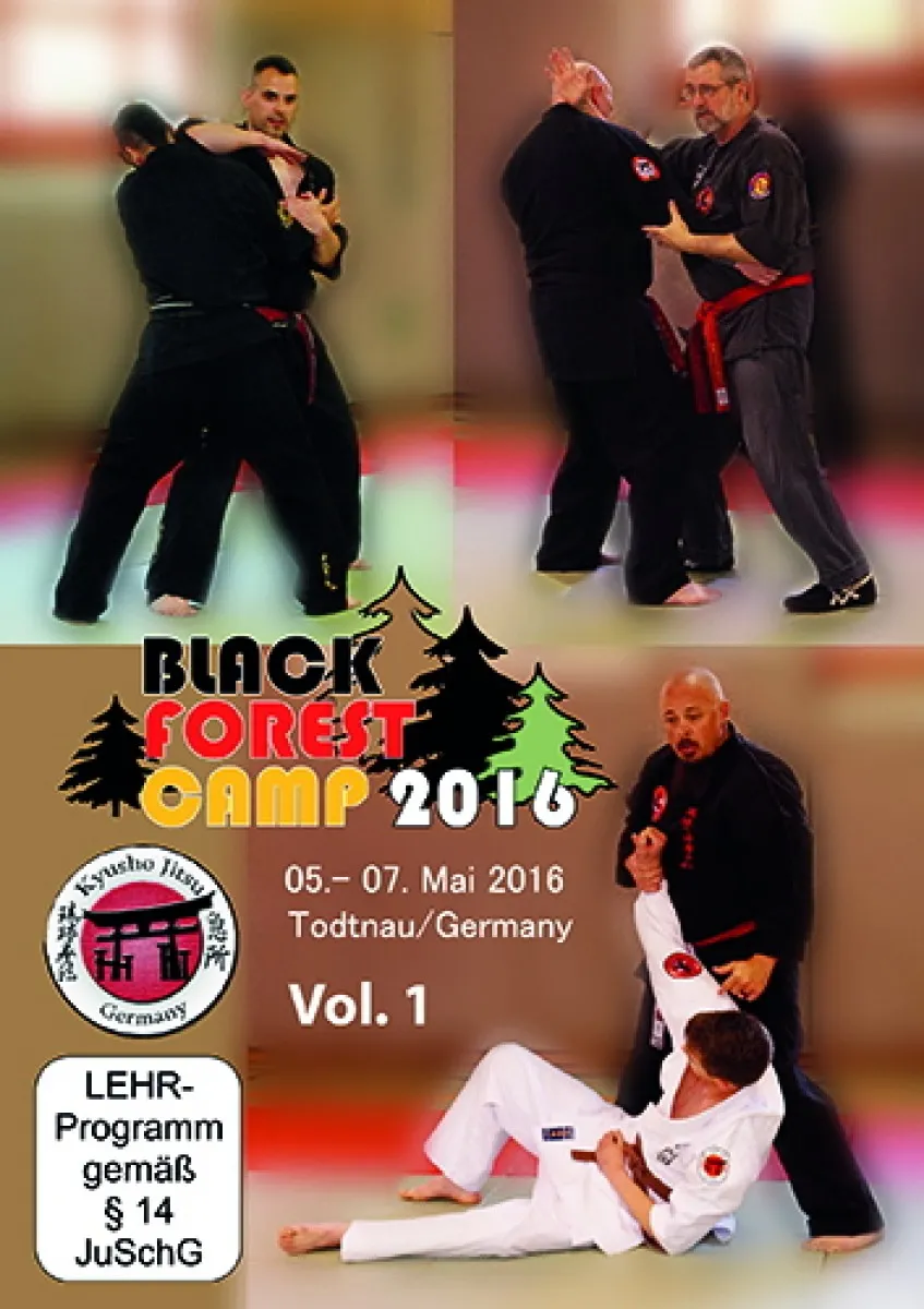 Kyusho-Jitsu Black Forest Camp 2016 Vol.1 Doppel DVD Box