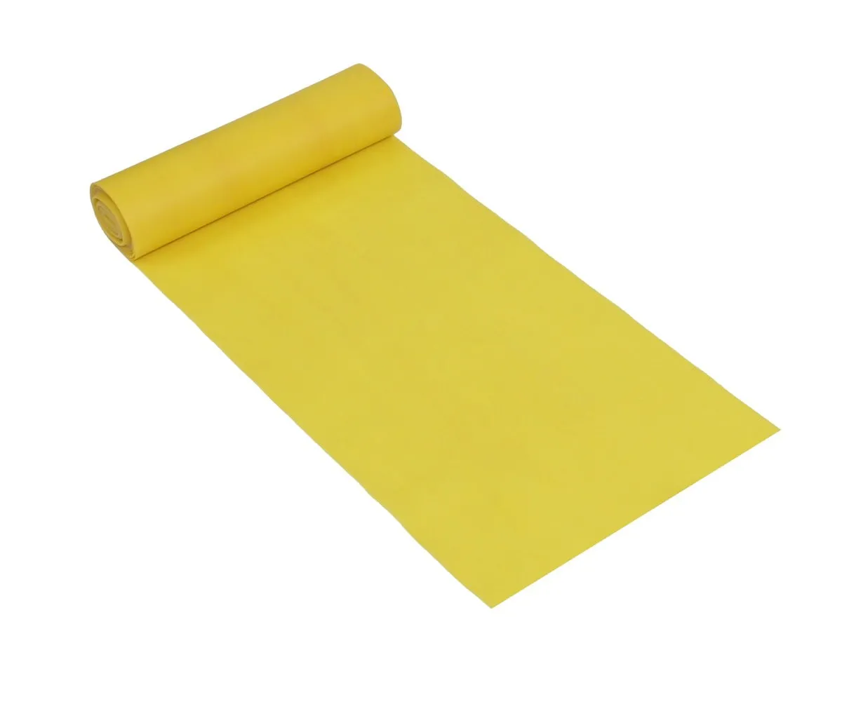 Banda para el cuerpo / banda elástica / banda para ejercicios 5.5 metros amarillo claro