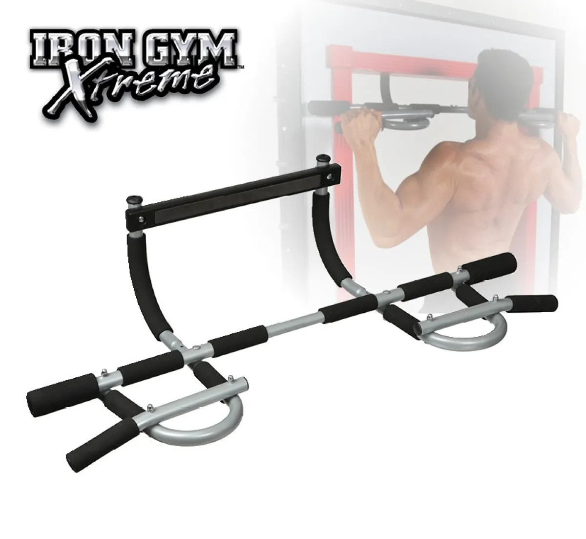Iron Gym Extreme + Klimmzugstange Stange