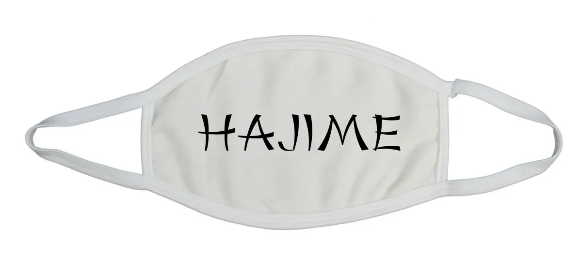 Masque bouche-nez coton beige Hajime