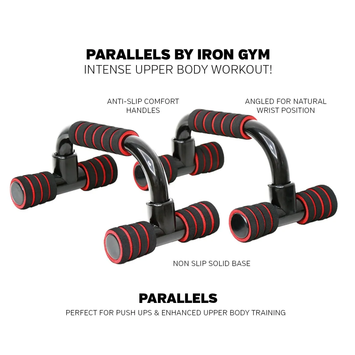 Iron Gym Parallels push-up grips