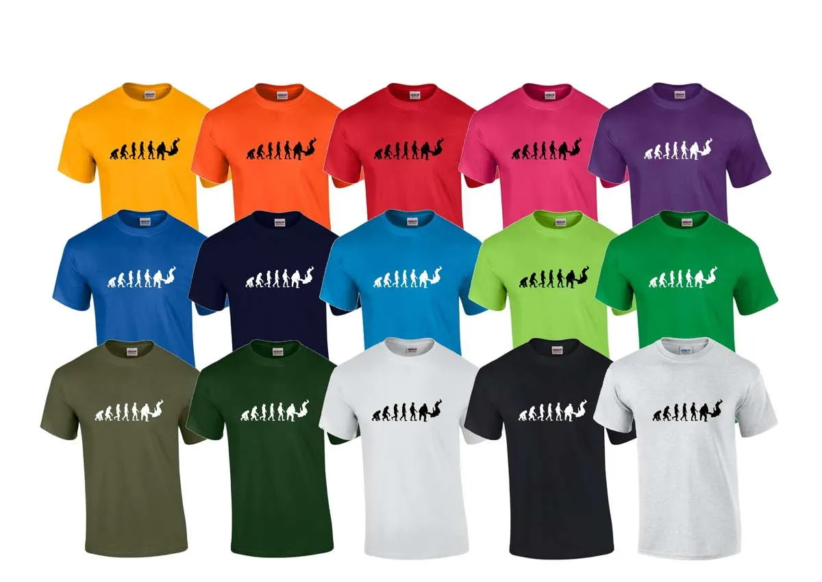 T-shirt Evolution Judo different colours