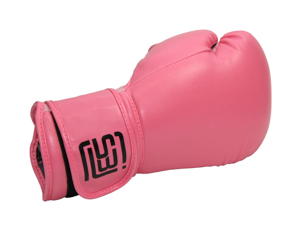 Boxhandschuhe pink für Kinder und Jugendliche Kunstleder mit Klettverschluss