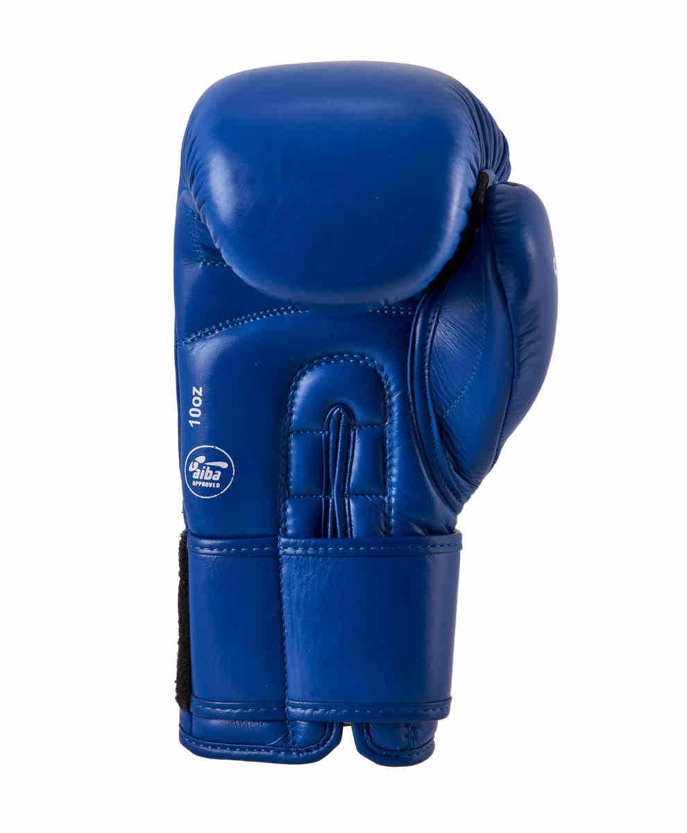 AIBA blau adidas Boxhandschuhe