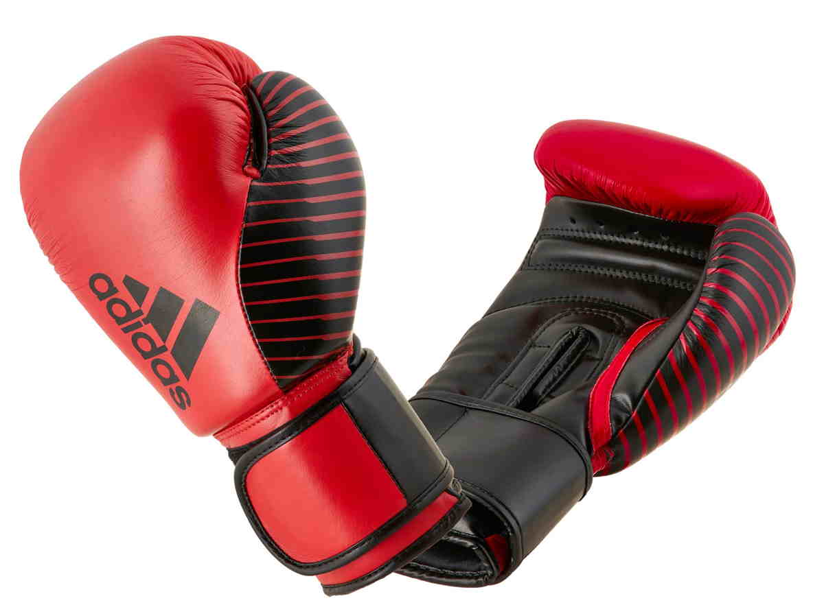 adidas Boxhandschuhe Competition Leder rot|schwarz 10 OZ