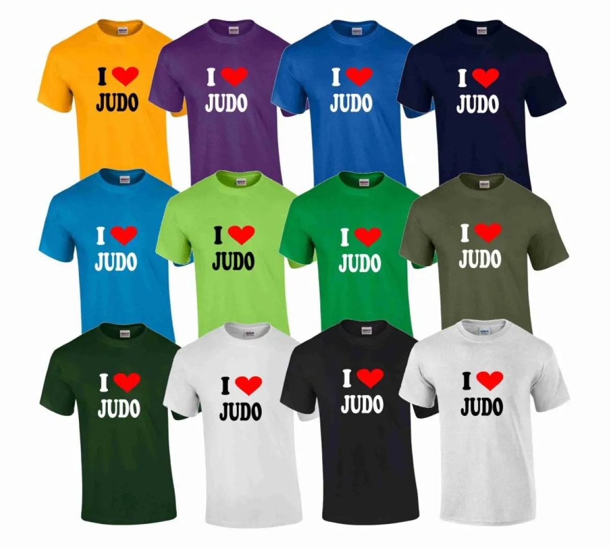 T-shirt I Love Judo