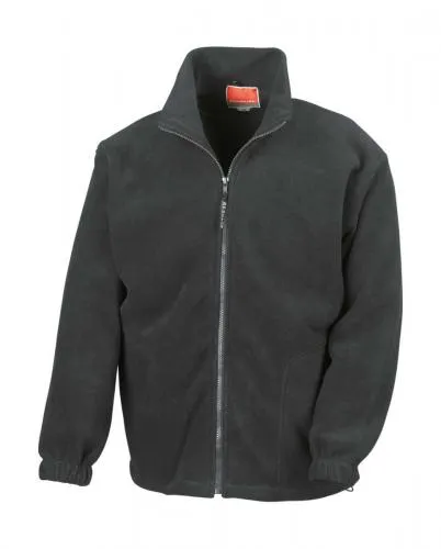 Full Zip Active Fleece Jacket black