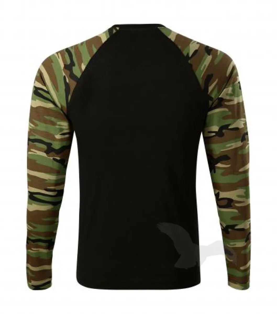 T-shirt camouflage manches longues