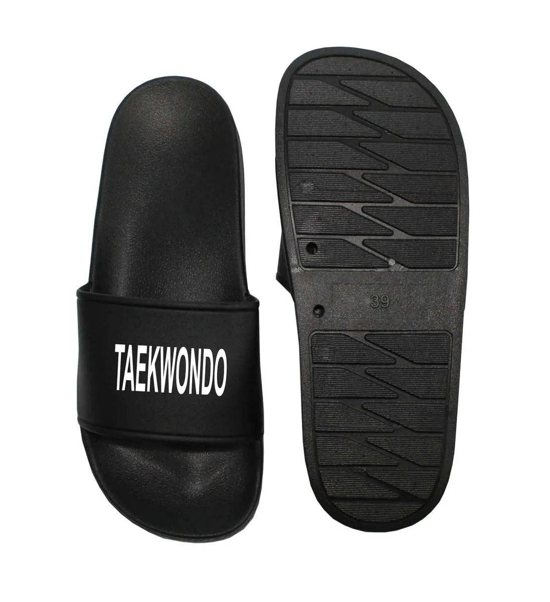 Taekwondo slippers black