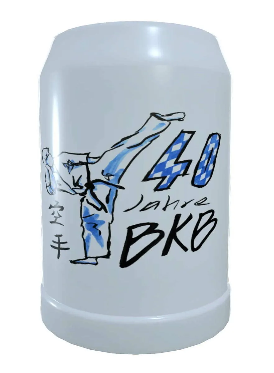 Beer mug 40 years BKB | Beer mug
