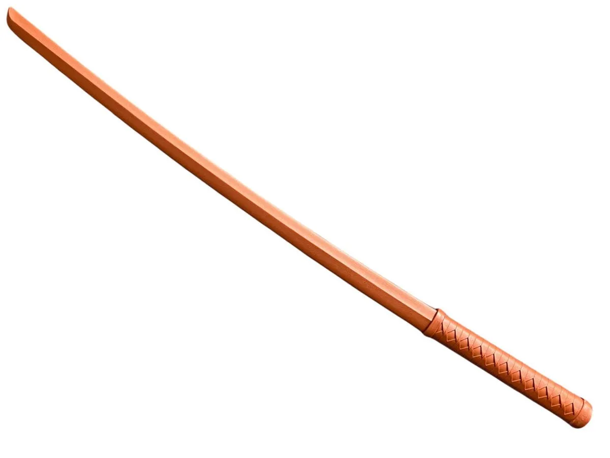 Bokken sword made of TPR plastic brown