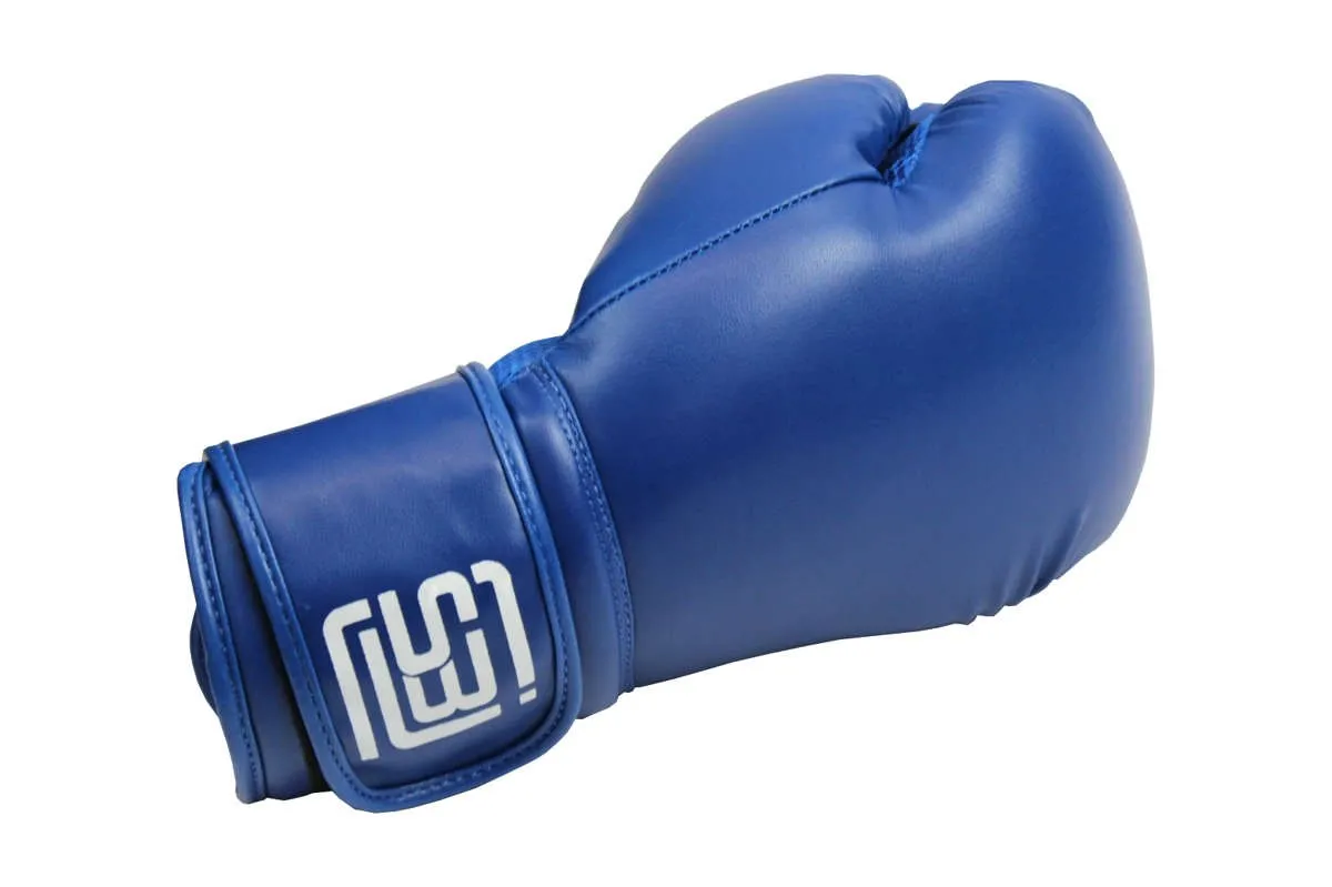 Boxing gloves blue for children and teenagers