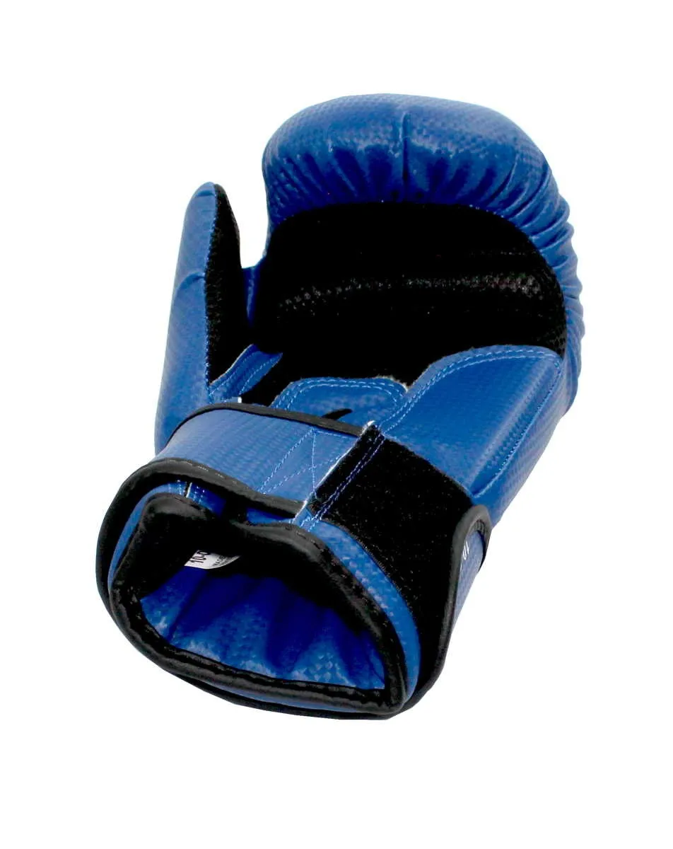 Boxhandschuhe Carbon blau handinnenfläche