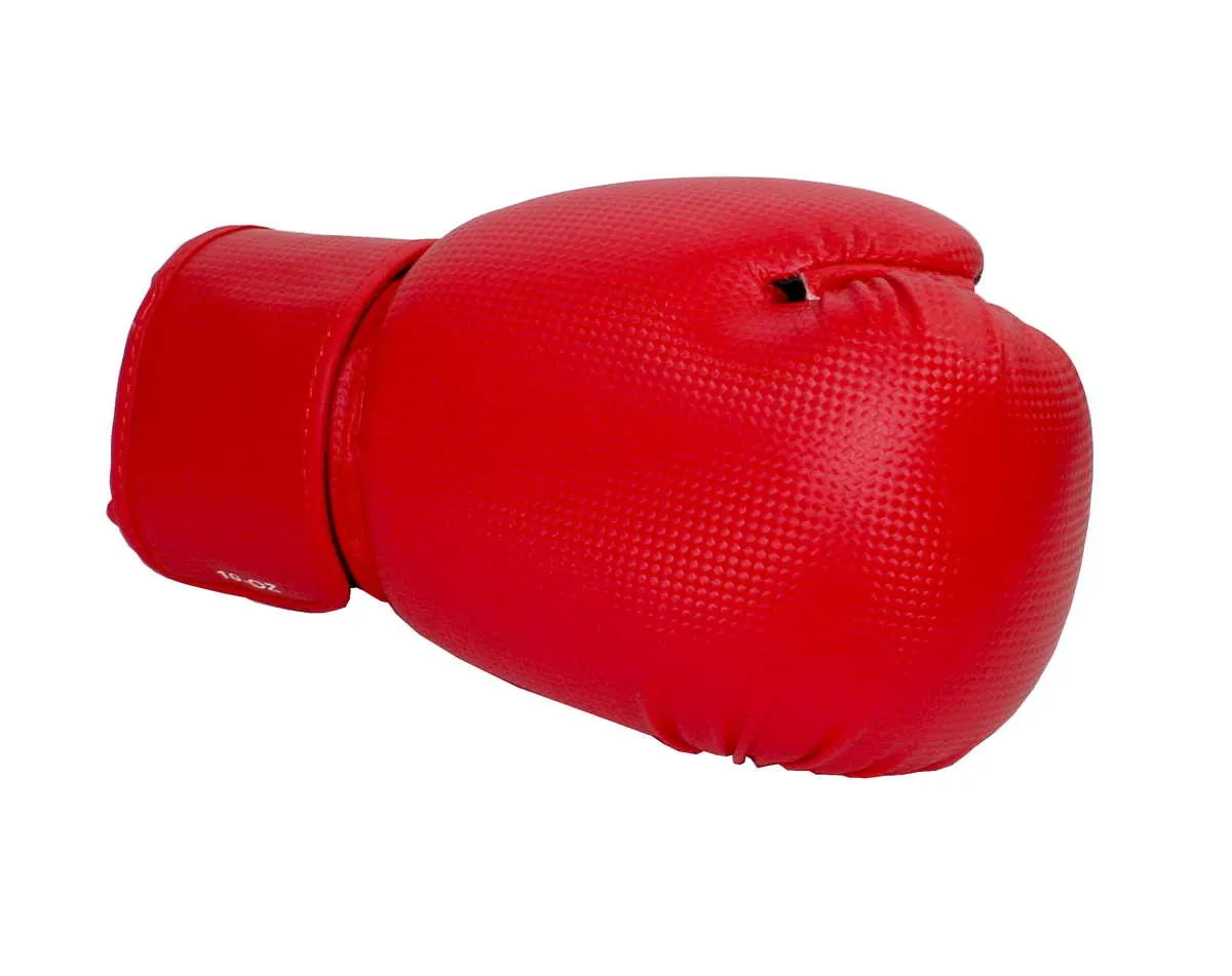 Boxing gloves carbon red
