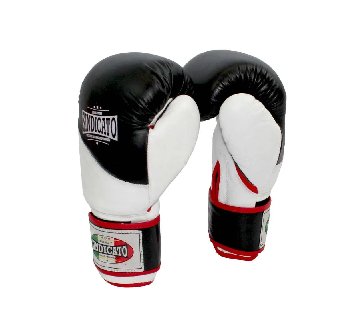 Boxing gloves Sindicato leather black/white