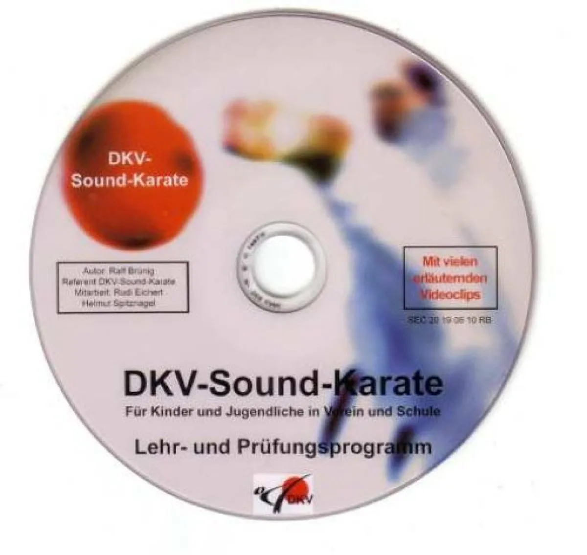 DVD DKV plan de kárate con sonido