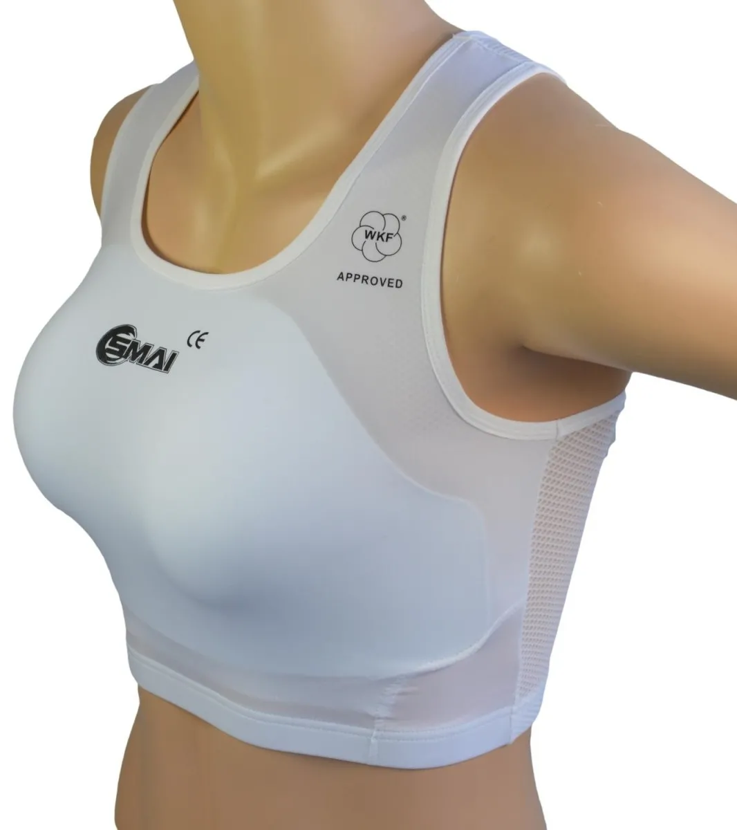 Ladies chest protector from SMAI WKF approved