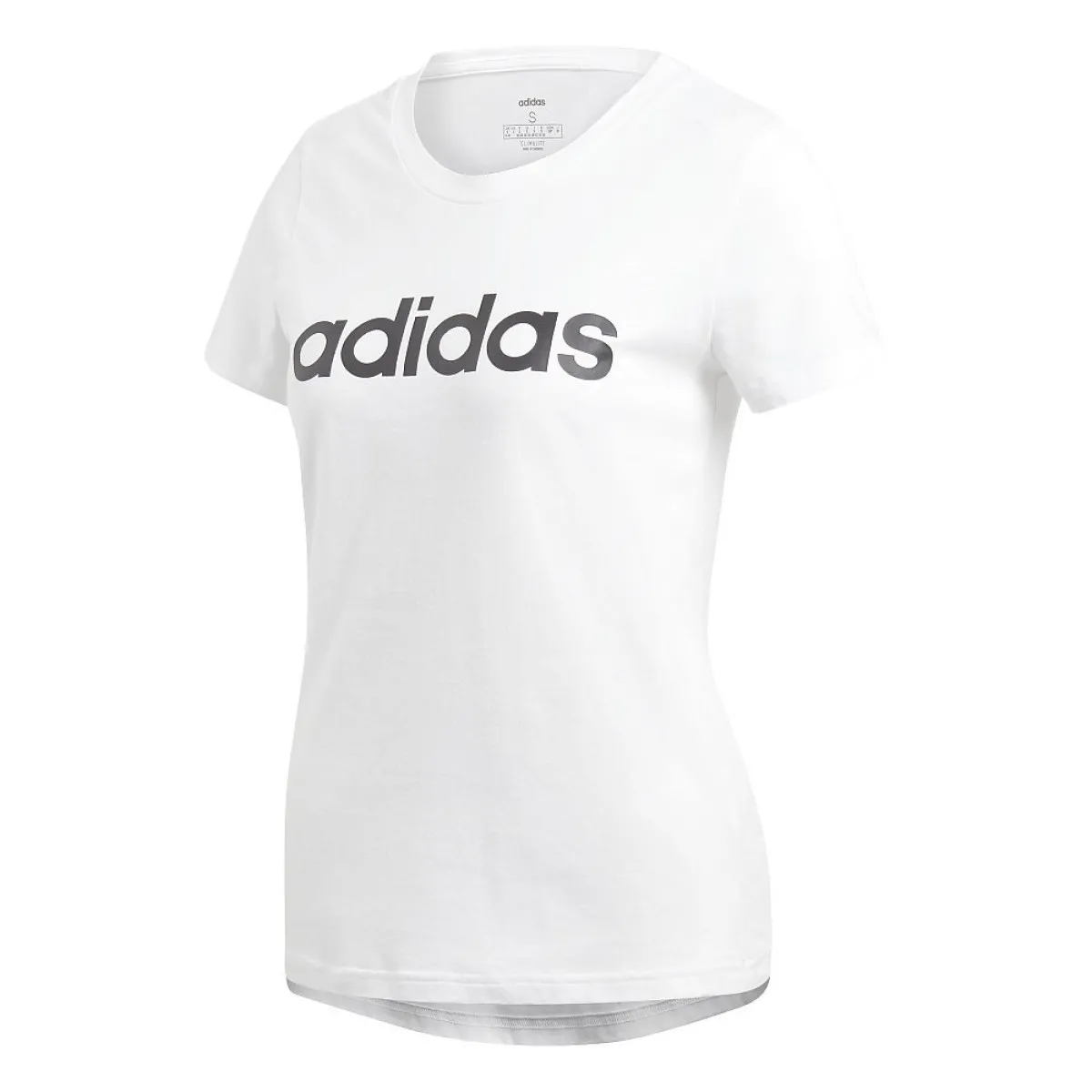 adidas Women s Performance Slim Fit T-Shirt white front